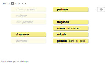 spanish vocabulary | daily routine | nouns | personal care products | intelengua
